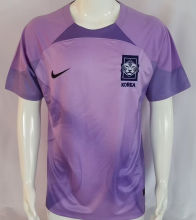 2022/23 South Korea Goalkeeper Purple Soccer Jersey