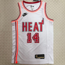 Miami Heat HERRO #14 White Retro NBA Jerseys