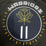 Warriors THOMPSON #11 Black City Edition NBA Jerseys