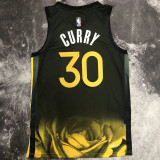 Warriors CURRY #30 Black City Edition NBA Jerseys