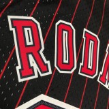 1997/98 Bulls RODMAN #91 Black Retro NBA Jerseys 热压