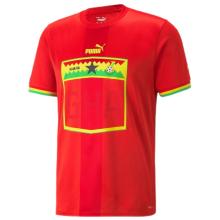 2022/23 Ghana Away Red Fans Soccer Jersey