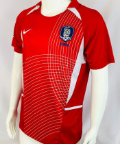 2002 South Korea Home Red Retro Soccer Jersey