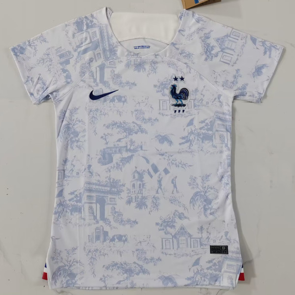 2022/23 France Away Women Soccer Jersey