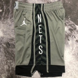 Nets Grey NBA Pants