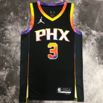 Suns PAUL #3 Black NBA Jerseys