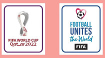 FIFA WORLD CUP QATAR 2022 White And White Rubber Patch (You can buy it alone OR tell us which jersey to print it on. )  世界杯白+白 胶章