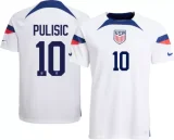2022/23 U.S 1:1 Quality Home White Fans Soccer Jersey