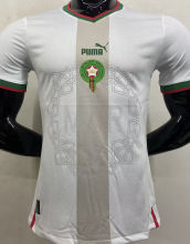 2022/23 Morocco Away White Player Version Jersey