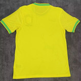 2022/23 Brazil Special Edition Yellow Fans Soccer Jersey