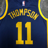 Warriors THOMPSON #11 Royal Blue NBA Jerseys