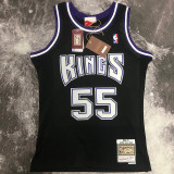 2001/02 Kings WILLIAMS #55 Black Retro NBA Jerseys 热压