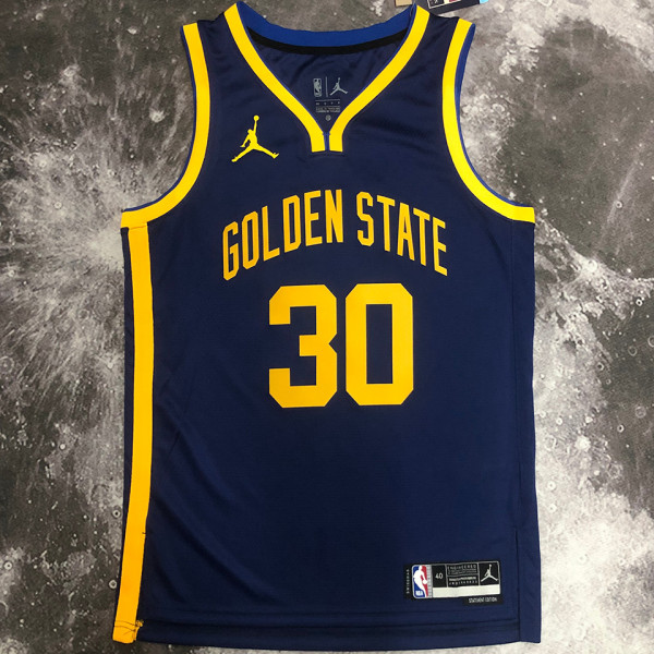 Warriors CURRY #30 Royal Blue NBA Jerseys