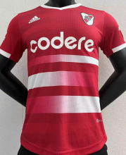 2022/23 River Plate Away Red Player Soccer Jersey