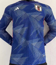 2022/23 Japan Home Blue Player Version Long Sleeve Jersey 长袖