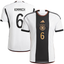 KIMMICH #6 Germany 1:1 Quality Home Fans Jersey 2022/23