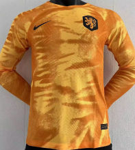 2022/23 NL Home Orange Player Version Long Sleeve Jersey 长袖