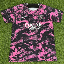 2022/23 PSG Pink Black Training Jersey