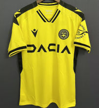 2022/23 Udinese Calcio Away Yellow Fans Soccer Jersey 乌迪内斯