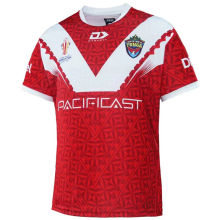 2022/23 TONGA Home World Cup Version Red Rugby Jersey 汤加