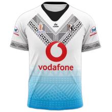 2022/23 Fiji World Cup Version White Rugby Jersey  斐济