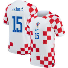 Pašalić # 15 Croatia 1:1 Home Fans Jersey 2022/23