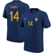 RABIOT #14 France 1:1 Quality Home Fans Jersey 2022/23