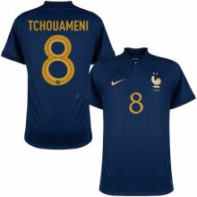 TCHOUAMENI #8 France 1:1 Quality Home Fans Jersey 2022/23