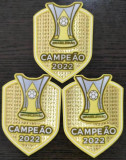 2022 Brasil CAMPEAO Champions Patch 2022 联赛冠军章 (Você pode comprá-lo sozinho OU dizer-nos em que camisa imprimi-lo )