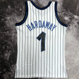 1993-94 Magic HARDAWAY #1 White Retro NBA Jerseys 热压