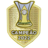 2022 Brasil CAMPEAO Champions Patch 2022 联赛冠军章 (Você pode comprá-lo sozinho OU dizer-nos em que camisa imprimi-lo )