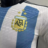2022/23 Argentina Home Player Version Soccer Jersey (3 Stars 3星)