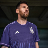 2022/23 Argentina Away Player Version Jersey (3 Stars 3星)