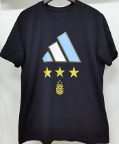 2022/23  Argentina Black Cotton Shirt