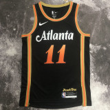 Eagles YOUNG #11 Black City Edition NBA Jerseys