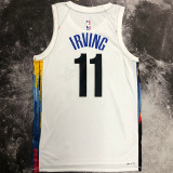 Nets IRVING #11 White City Edition NBA Jerseys