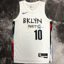 Nets SIMMONS #10 White City Edition NBA Jerseys