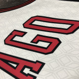 Bulls PIPPEN #33 White City Edition NBA Jerseys