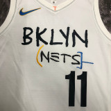 Nets IRVING #11 White City Edition NBA Jerseys