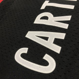 1999/00 Toronto Raptors CARTER #15 Purple Black Retro NBA Jerseys 热压