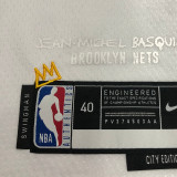 Nets SIMMONS #10 White City Edition NBA Jerseys