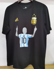 2023 Argentina Black Cotton Shirt