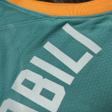Spurs GINOBILI #20 Light Green City Edition NBA Jerseys