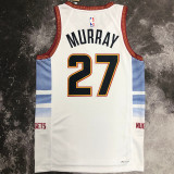 Nuggets MURRAY #27 Off White City Edition NBA Jerseys