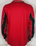 1998 Morocco Red Retro Long Sleeve Soccer Jersey