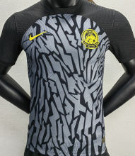 2022/23 Malaysia Away Black Player Version Soccer Jersey 马来西亚