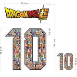 DRAGON BALL #10 Japan Comic Font 2023 七龙珠版 (You can buy it alone OR tell us which jersey to print it on. )