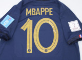 2022/23 France 1:1 Quality Home Fans Soccer Jersey