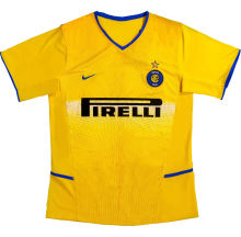2002/03 In Milan Third Yellow Retro Soccer Jersey