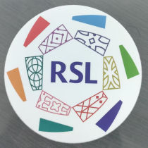 RSL  Al Nassr Rubber Patch 2023 利雅得胜利袖章 (You can buy it alone OR tell us which jersey to print it on. )